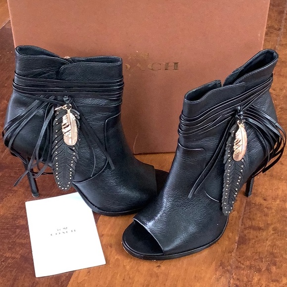 Coach Laurel Mill Leather Bootie - Picture 3 of 10